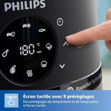 Friteuse sans huile - PHILIPS - NA220/00 - Airfryer Série 2000 4.2L - 13 modes de cuisson - fenetre de cuisson - 1500W - Noir