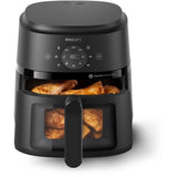 Friteuse sans huile - PHILIPS - NA220/00 - Airfryer Série 2000 4.2L - 13 modes de cuisson - fenetre de cuisson - 1500W - Noir