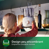 Robot cuisine - PHILIPS - HR7320 - 700 W - 19 fonctions - 1,5 L - Blanc