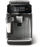 Machine a café Expresso broyeur - PHILIPS - EP2339/40 - Série 2300 - LatteGo - 4 recettes - Broyeur céramique - Noir panthere