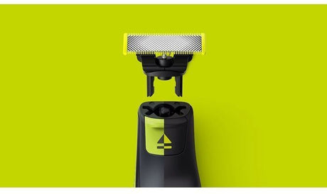 Lames de rechange - PHILIPS - OneBlade QP624/50 - Acier inoxydable - 2 lames - Protection peau