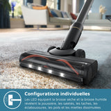 Aspirateur balai laveur 3-en-1 - PHILIPS - XW7264/11 - Série 7000 - PowerCyclone Aqua - 2500 tours/min - Noir & Jaune