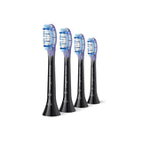 Lot de 4 tetes de brosse - PHILIPS - HX9054/88 - G3 Noire