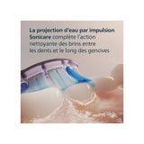 Lot de 4 tetes de brosse - PHILIPS - HX9054/88 - G3 Noire