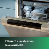 Presse-agrumes - PHILIPS - Daily HR2738/00 - Entierement démontable - Capacité 0,5L - Design Compact - Blanc