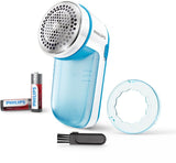 Rasoir anti bouloche - PHILIPS - GC026/00 - 3 lames - A piles - Bleu/blanc