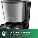 Cafetiere filtre - PHILIPS - HD7462/20 - Collection Métal - 1.2L - 1000W - Inox