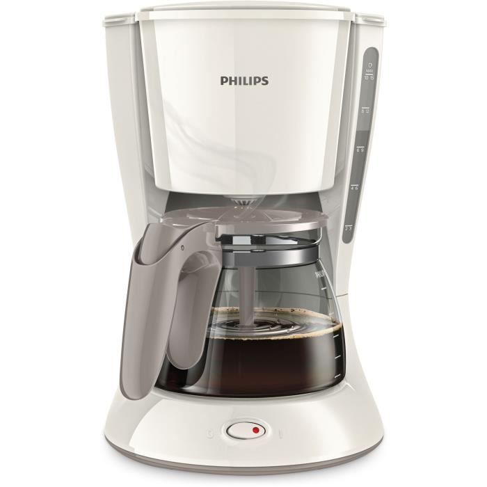 Cafetiere filtre - PHILIPS - Daily HD7461/00 - 1,2L - Arret automatique - Systeme anti-gouttes