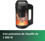 Blender chauffant pour soupe - PHILIPS - HR2203/80 - Série 3000 - 1000W - bol de 2L - Métal