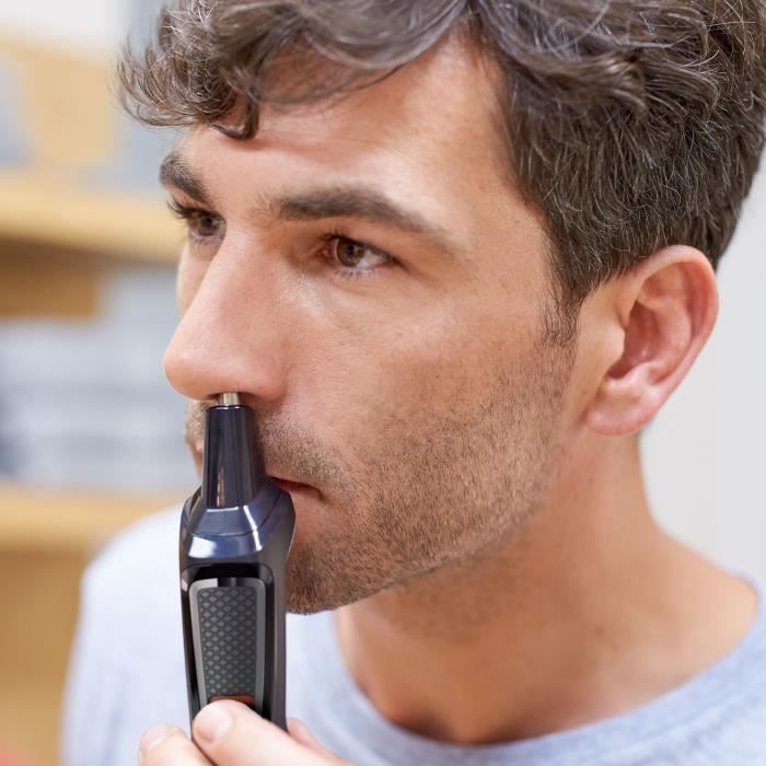 Tondeuse multi-usages - PHILIPS - MG3720/15 - 240 V - 60 min - 7 accessoires - Noir