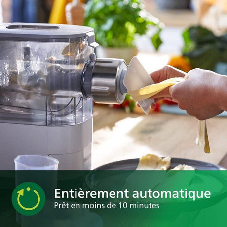 Machine a pâtes fraîches - PHILIPS - HR2345/19 - Série 5000 - 4 formes de disques - 150W - Blanc