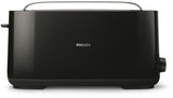 Grille-pain - PHILIPS - HD2590/90 - Collection Daily petit déjeuner - 1 fente longue - 830W - Noir