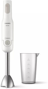 Mixeur plongeant - PHILIPS - HR2534 - 650W - 1 vitesse - Blanc