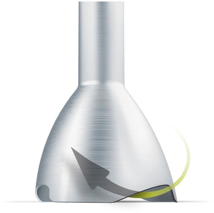 Mixeur plongeant - PHILIPS - HR2534 - 650W - 1 vitesse - Blanc