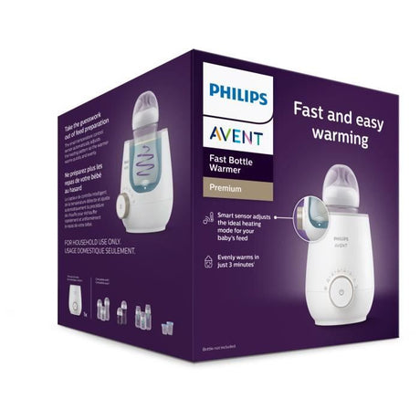 Chauffe-biberon électrique - PHILIPS AVENT - Réchauffe uniforme - Technologie bain marie - Minuterie - Arret automatique