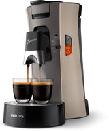 Cafetiere a dosette - PHILIPS - SENSEO - CSA240/31 - Select - Beige