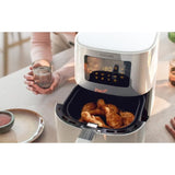 Friteuse sans huile - PHILIPS - Airfryer HD9252/00 SÈrie 3000 - 4,1L - Technologie Rapid Air - 7 prÈrÈglages - Blanc