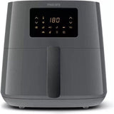 Friteuse sans huile - PHILIPS - Airfryer XL ConnectÈ HD9280/60 - 6,2L - Technologie Rapid Air - 7 prÈrÈglages - Gris