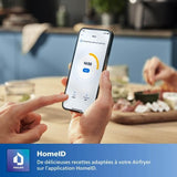 Friteuse sans huile - PHILIPS - HD9280/60 - Airfryer Série 5000 6.2L - 7 préréglages - connecté - 2000W - Gris