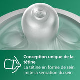 Kit nouveau-né - PHILIPS AVENT - Natural Verre 3.0 - Biberon Verre 120ml + 2 Biberons 240ml + Sucettes Ultra Douce 0-6M