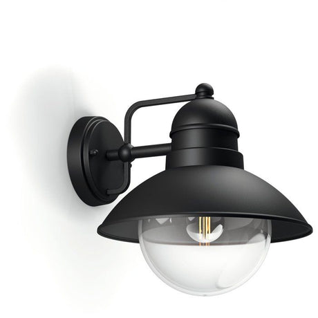 Lampe murale - PHILIPS - Hoverfly - Noir - IP44