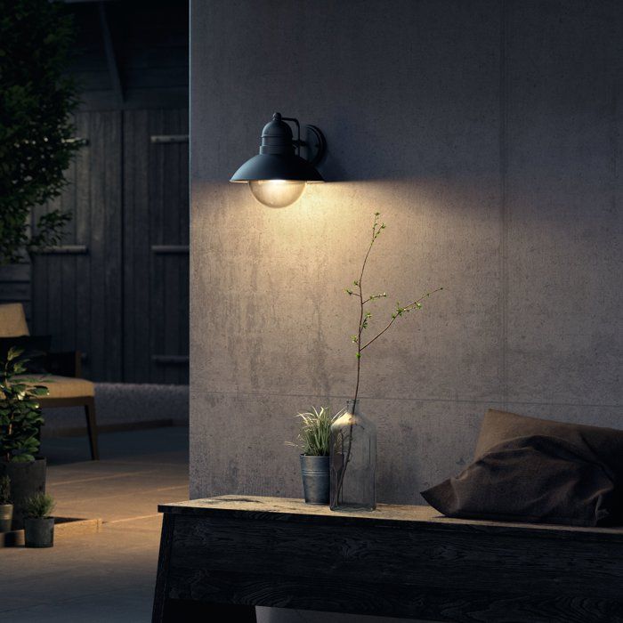 Lampe murale - PHILIPS - Hoverfly - Noir - IP44