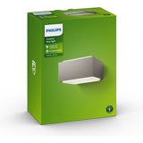 Applique murale - PHILIPS - Hérisson - Gris - 1x42 W - 230 V - IP44
