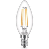 Ampoule LED Philips Equivalent 60W E14 Blanc chaud Non dimmable - Verre