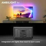 Philips 55PUS8400 Ambilight - TV QLED 55 (139 cm) - 4K UHD 3840x2160 - Dolby Atmos - Smart TV - 3xHDMI