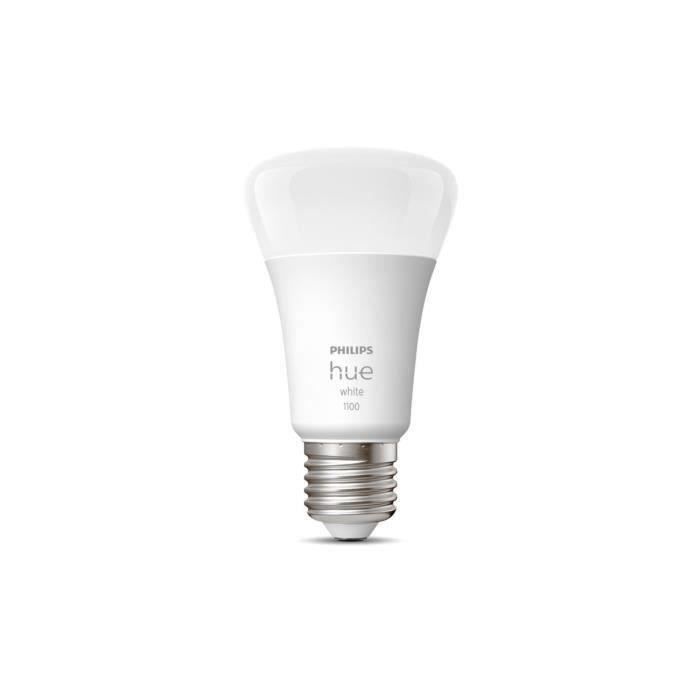 Ampoules connectées Philips Hue ampoule White standard E27 75W a l'unité