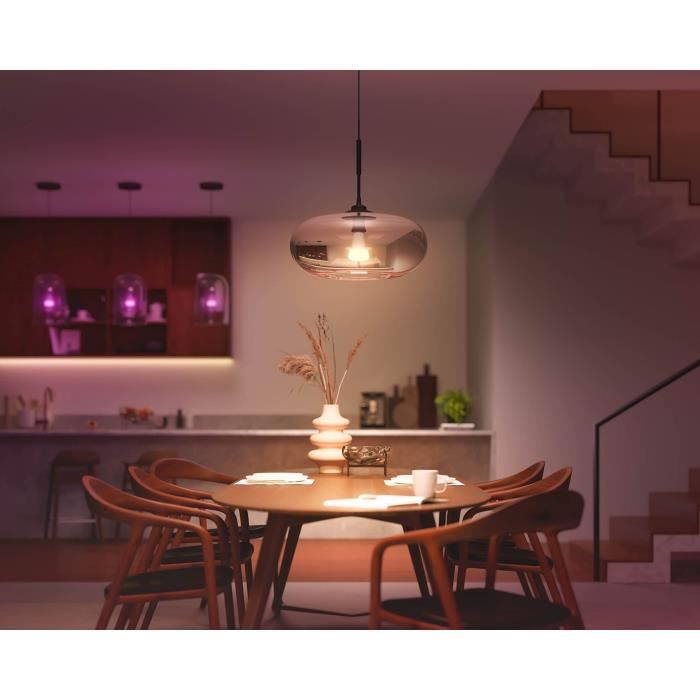 Ampoules connectées Philips Hue White Ambiance standard E27 75W a l'unité