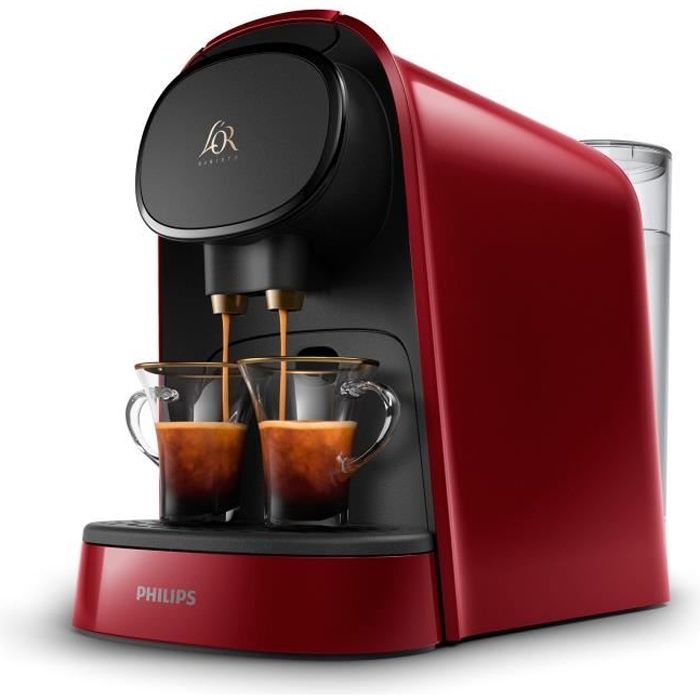 Cafetiere a capsules - PHILIPS - L'Or Barista - LM8012 - Original Rouge
