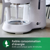Cafetiere filtre - PHILIPS - HD5120/00 - cafetiere creme Eco-Conscious - 1.2L - 1000W