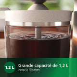 Cafetiere filtre - PHILIPS - HD5120/00 - cafetiere creme Eco-Conscious - 1.2L - 1000W