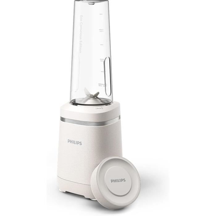 Blender PHILIPS - HR2500/00 Pro Blend - 350 W - bol 0,6 L sans BPA - Blanc Soyeux Mat