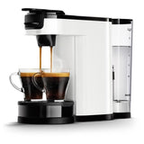 Cafetiere a dosette - PHILIPS - SENSEO - HD6592/05 - Switch 2-en-1 dosette & filtre - Blanc