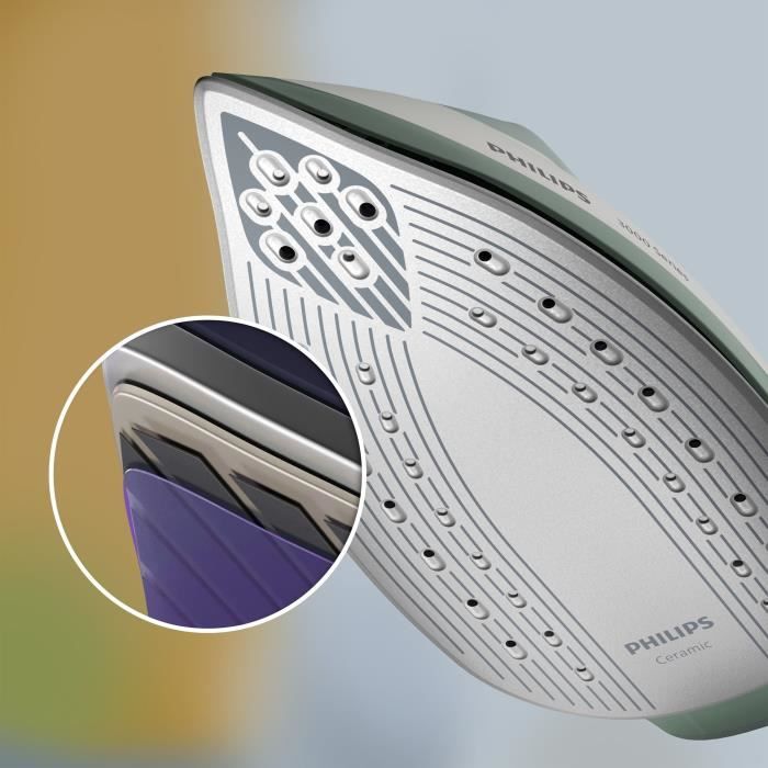 Centrale Vapeur - PHILIPS - PSG3010/70 - Série 3000 - 6 bars - 1.4L - Vert