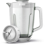 Blender mixeur - PHILIPS - HR2291/20 - Série 3000 avec hachoir - 600W - 2L - Blanc