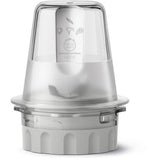 Blender mixeur - PHILIPS - HR2291/20 - Série 3000 avec hachoir - 600W - 2L - Blanc