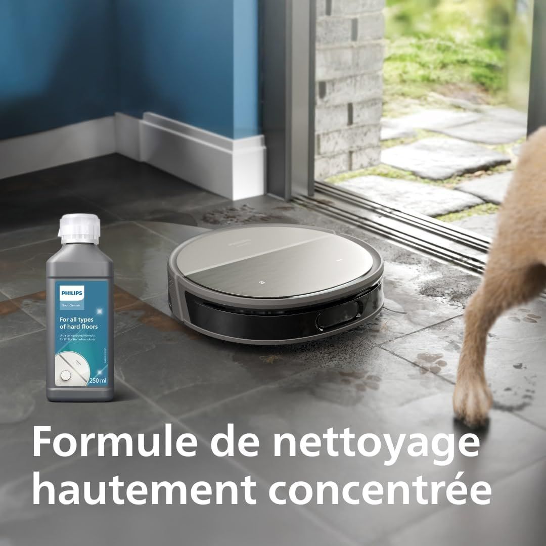 Nettoyant aspirateur - PHILIPS - XV1493/10 - Détergent formule ultra concentrée - Compatible aspirateur robot S5000-9000 - 1x250ml