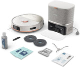 Aspirateur robot laveur avec station - PHILIPS - XU5100/20 - Série 5000 - 10 000 Pa - = 66 dB - Beige