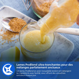 Blender mixeur - PHILIPS - HR2670/01 - Série 3000 - Blanc - Gourde Blend & Go 0,6L - 350W