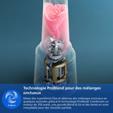 Blender mixeur - PHILIPS - HR2670/01 - Série 3000 - Blanc - Gourde Blend & Go 0,6L - 350W