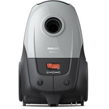 Aspirateur traineau avec sac - PHILIPS - XD2142/12? - Aspirateur Série 2000 filtre Hepa - 800 W - 77 dB - 3 L - Gris clair