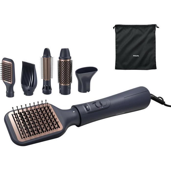 Brosse soufflante - PHILIPS - BHA530/00 - Brillance - 1000 W - 2 vitesses