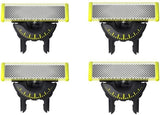 Lot de 4 lames de rechange - PHILIPS - QP440/50 - Oneblade 360
