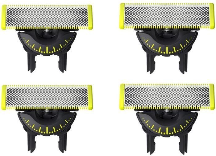 Lot de 4 lames de rechange - PHILIPS - QP440/50 - Oneblade 360