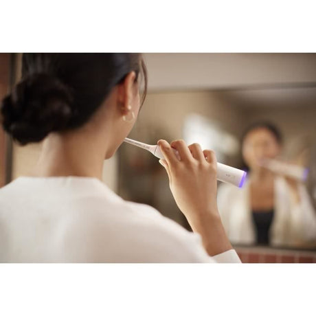 Brosse a dents - PHILIPS - HX7410/02 - Sonicare - Serie 6500 - Blanc - Eléctrique