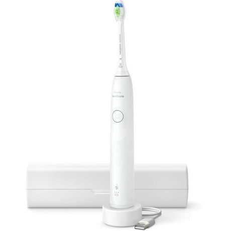 Brosse a dents - PHILIPS - HX7108/02 - Sonicare - Serie 5300 - Blanc - Eléctrique