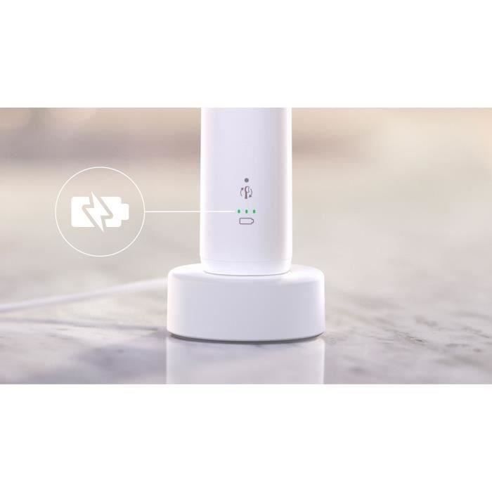 Brosse a dents - PHILIPS - HX7108/02 - Sonicare - Serie 5300 - Blanc - Eléctrique